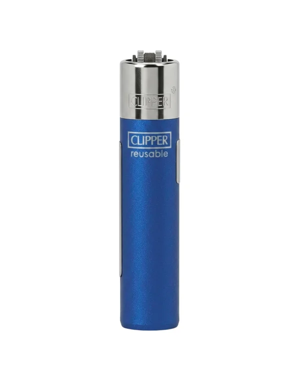 ISQUEIRO CLIPPER - METALLIC ACQUA