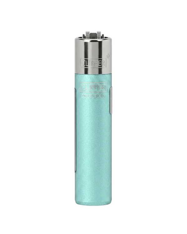 ISQUEIRO CLIPPER - METALLIC ACQUA