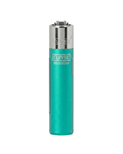 ISQUEIRO CLIPPER - METALLIC ACQUA