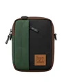 Preto. verde e marrom