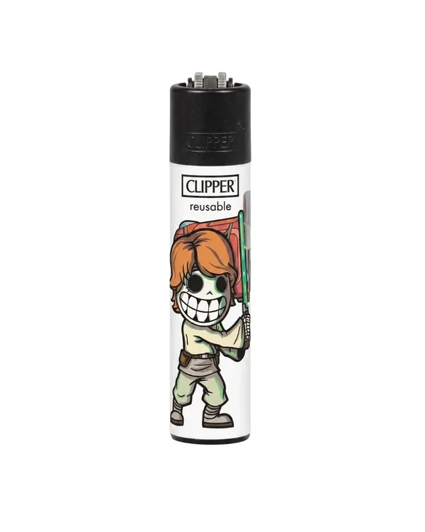 ISQUEIRO CLIPPER - SPACE WARRIORS