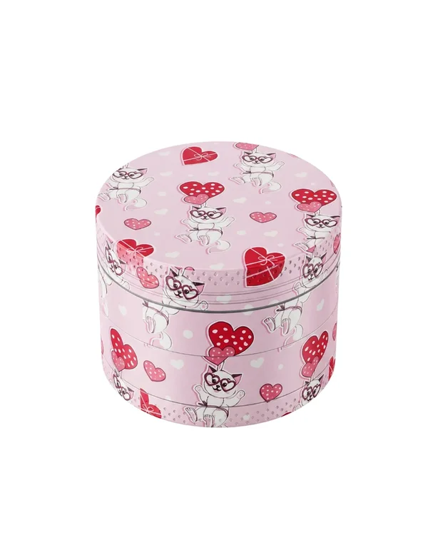DICHAVADOR DE METAL PINK 4 PARTES 04