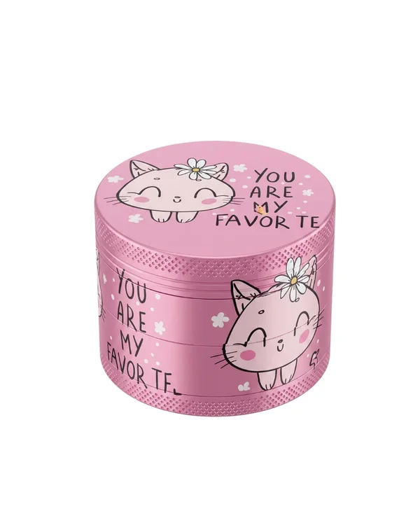 DICHAVADOR DE METAL PINK 4 PARTES 05
