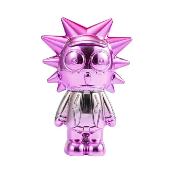 DICHAVADOR METALIZADO RICK MORTY - ROSA $