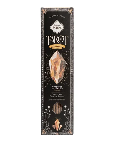 INCENSO LINHA TAROT GEMAS CITRINO