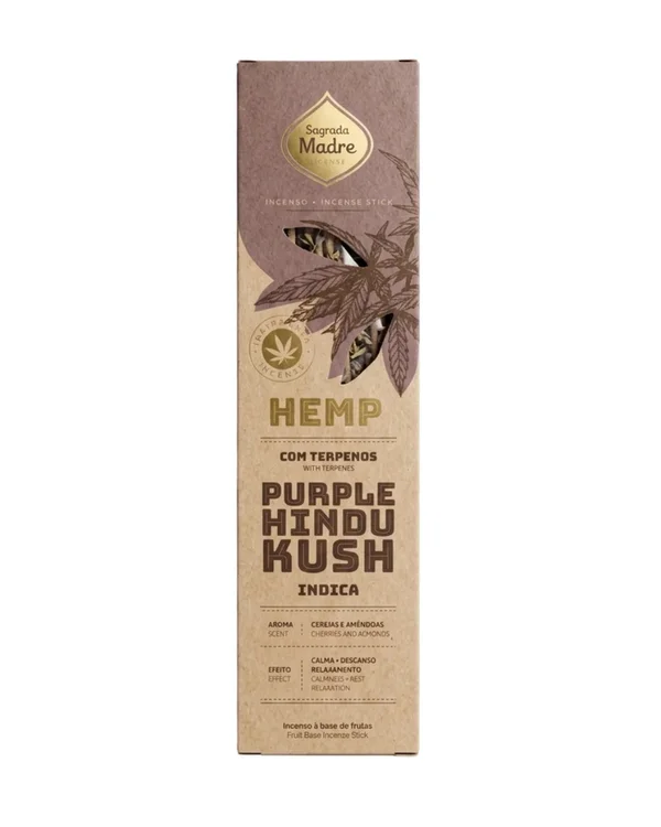 INCENSO LINEA HEMP - PURPLE HINDU KUSH
