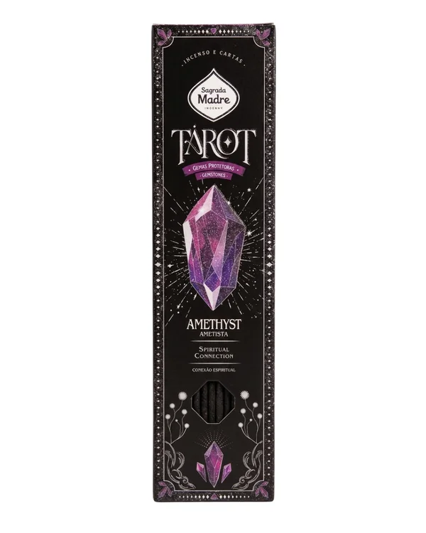 INCENSO LINHA TAROT GEMAS AMETISTA