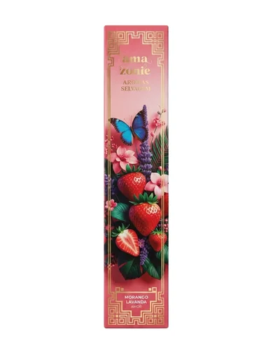 INCENSO LINHA AMAZONIC MORANGO - LAVANDA