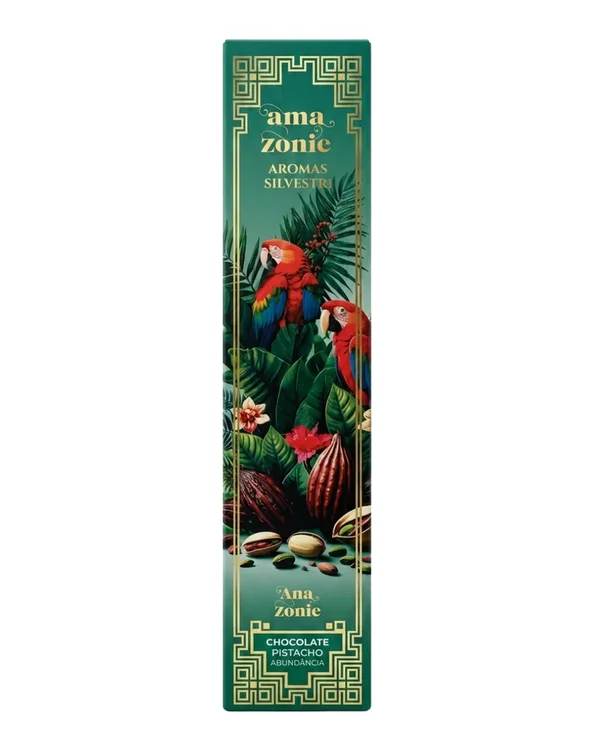 INCENSO LINHA AMAZONIC CHOCOLATE PISTACHE