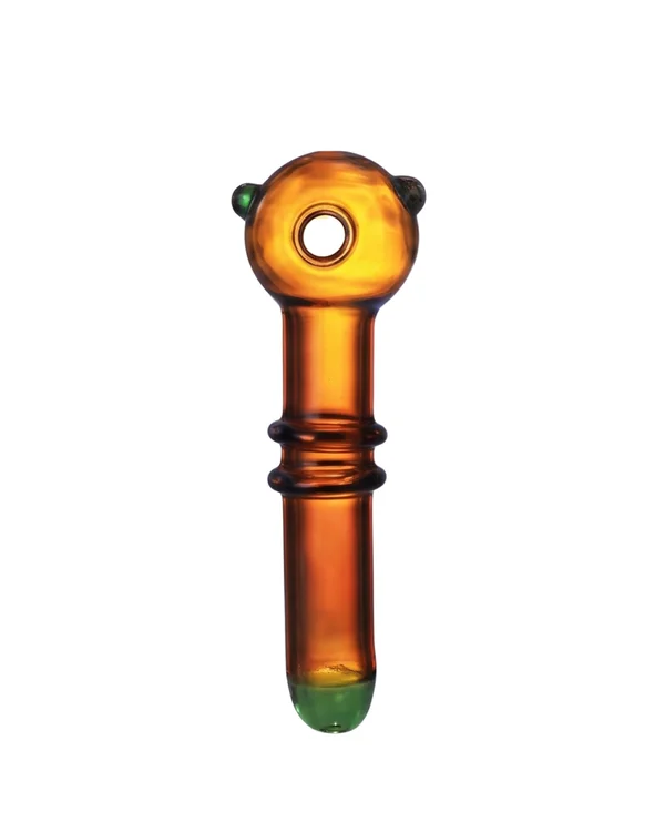 PIPE DE VIDRO PARA DAB ABDUZIDO BALL - AMBAR
