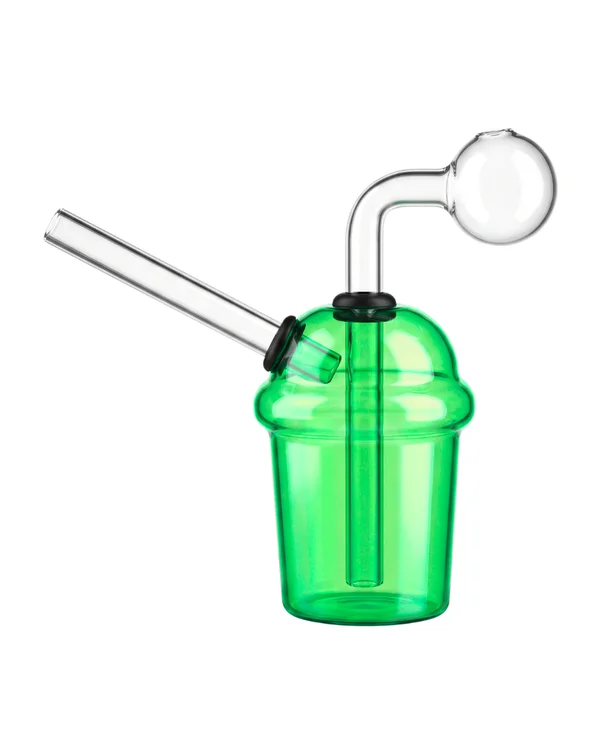 BONG DE VIDRO PARA DAB ABDUZIDO MILK SHAKE - VERDE