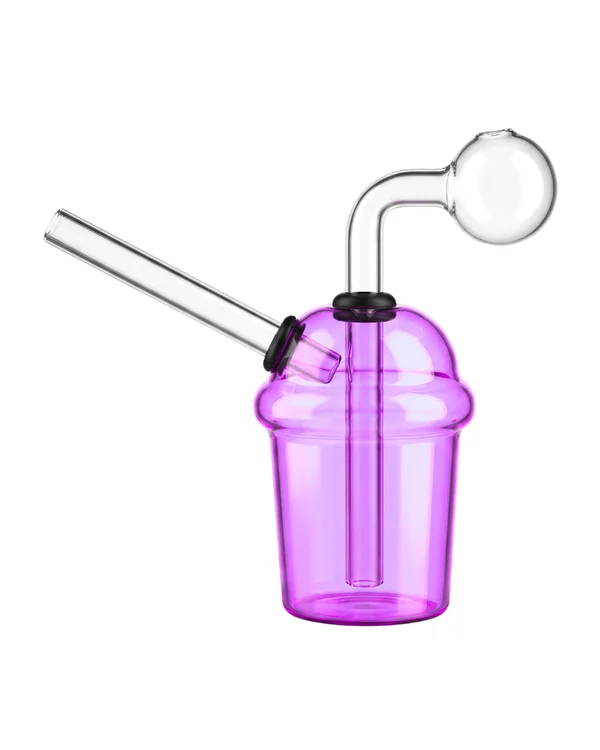 BONG DE VIDRO PARA DAB ABDUZIDO MILK SHAKE - ROXO