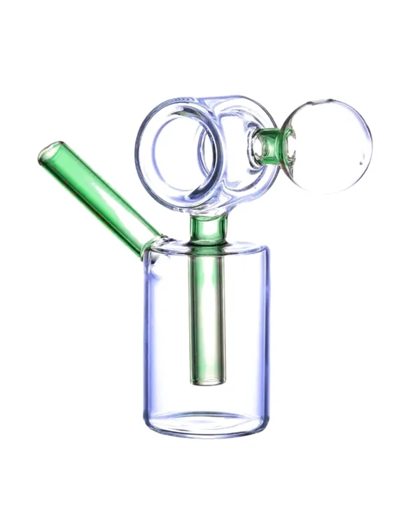 BONG DE VIDRO PARA DAB ABDUZIDO GEOMETRIC - VERDE