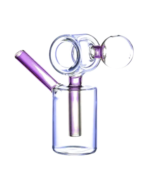BONG DE VIDRO PARA DAB ABDUZIDO GEOMETRIC - PURPLE