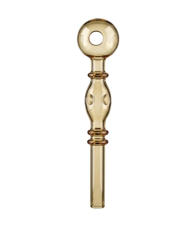 PIPE DE VIDRO PARA DAB ABDUZIDO WAX - DOURADO