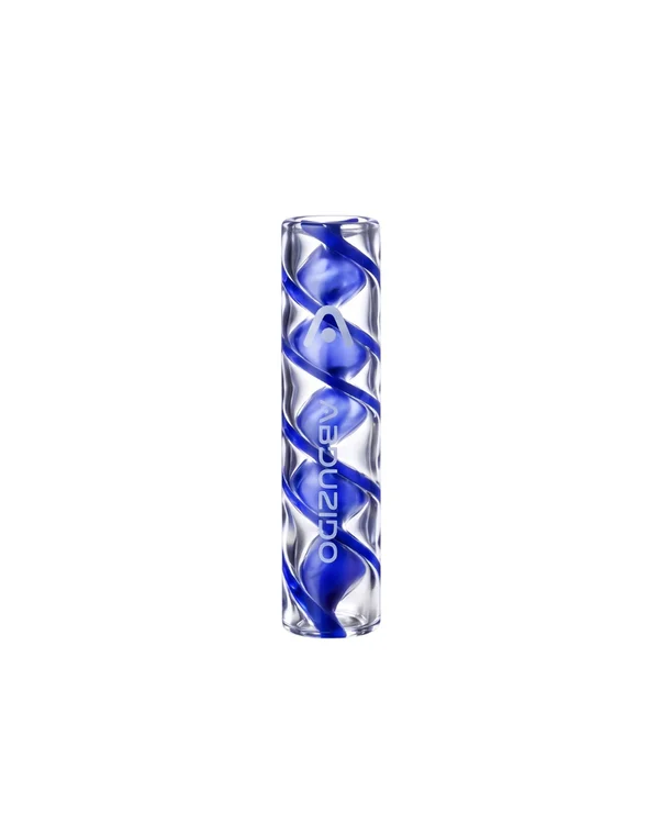 PITEIRA DE VIDRO 10MM ABDUZIDO TWIST - AZUL