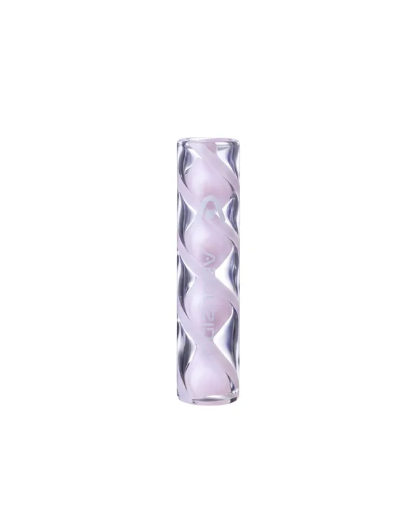 PITEIRA DE VIDRO 10MM ABDUZIDO TWIST - ROSA