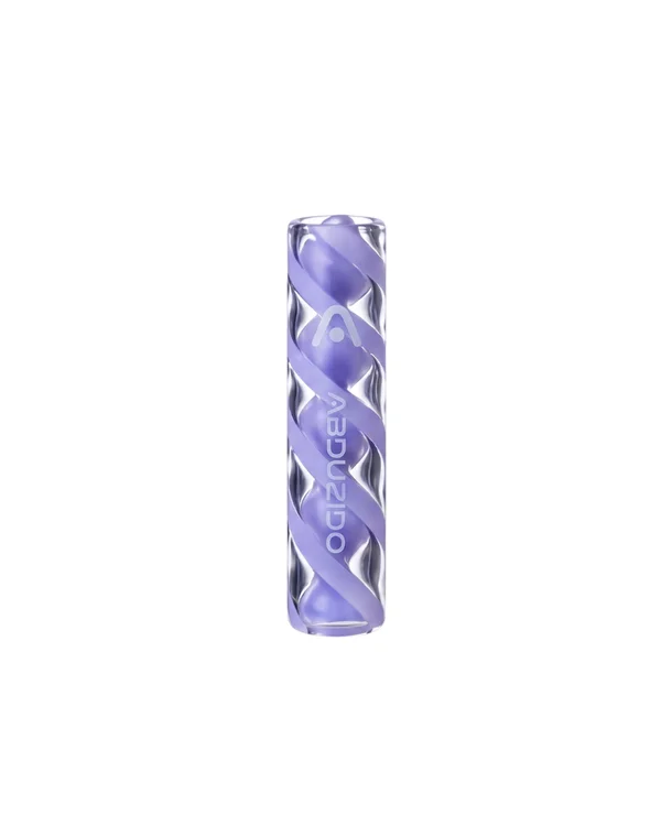 PITEIRA DE VIDRO 10MM ABDUZIDO TWIST - ROXO