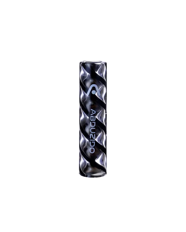 PITEIRA DE VIDRO 10MM ABDUZIDO TWIST - PRETO