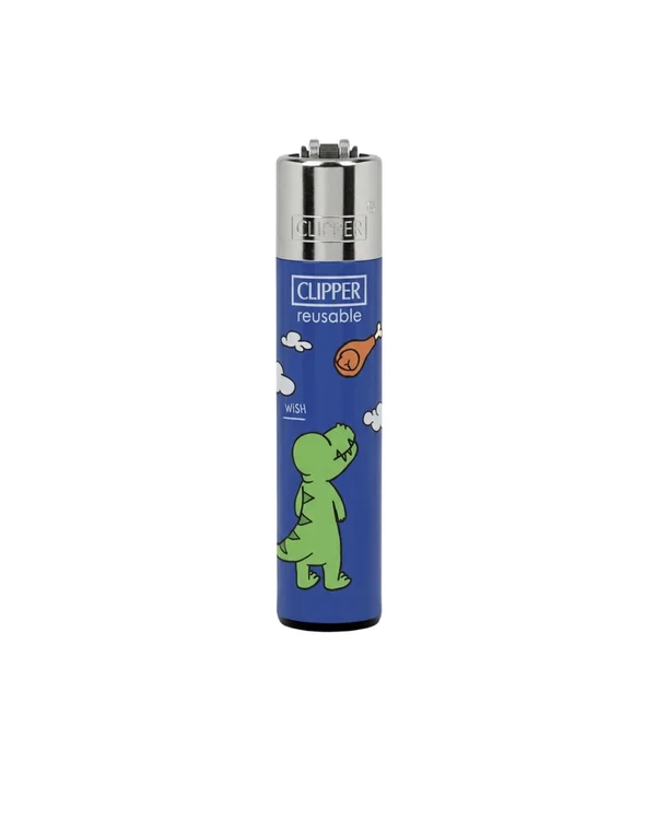 ISQUEIRO MINI CLIPPER -  DINO SENTENCES