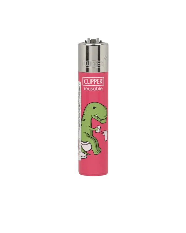 ISQUEIRO MINI CLIPPER -  DINO SENTENCES
